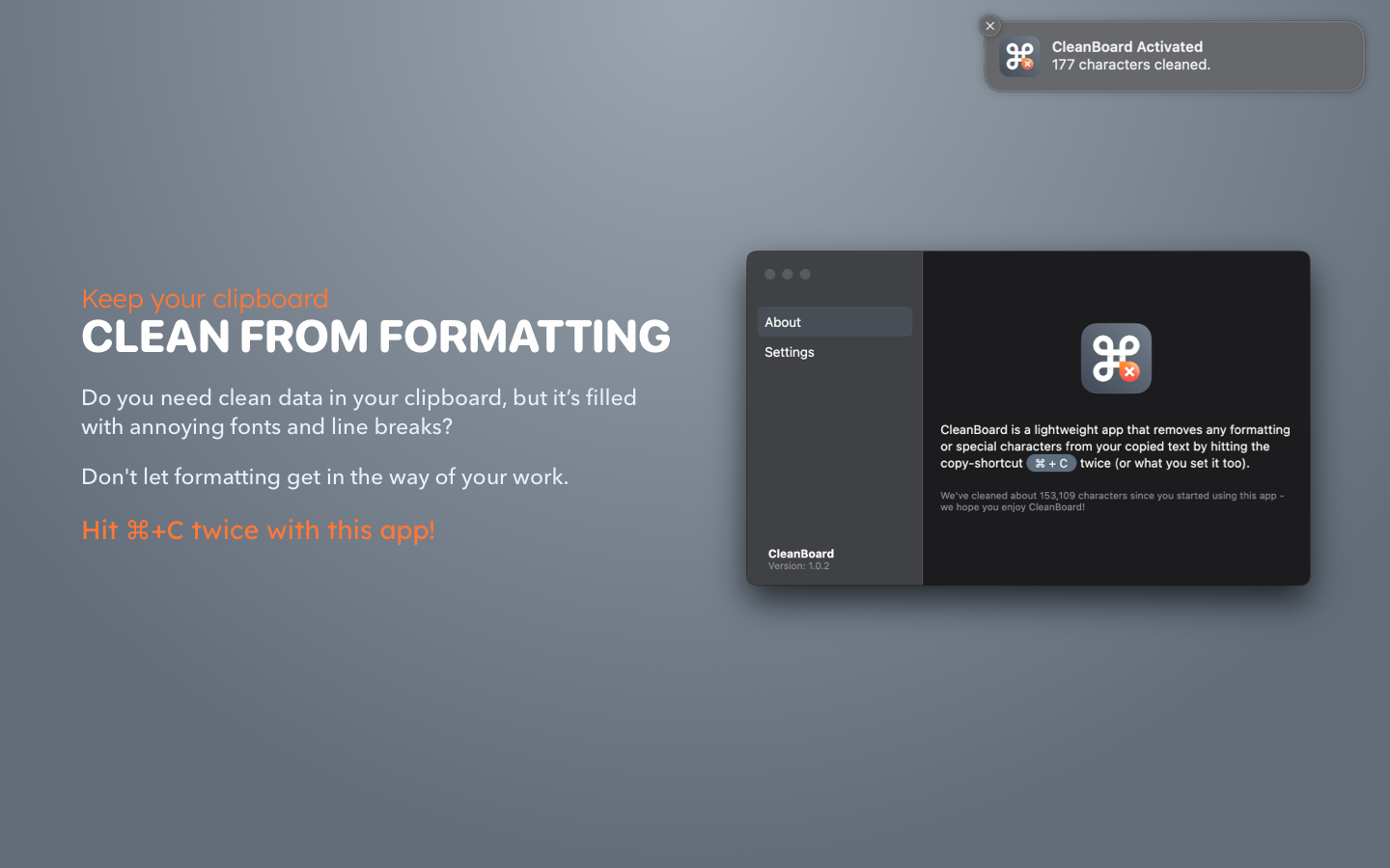 Cleanboard for macos remove clipboard formatting tompod ab
